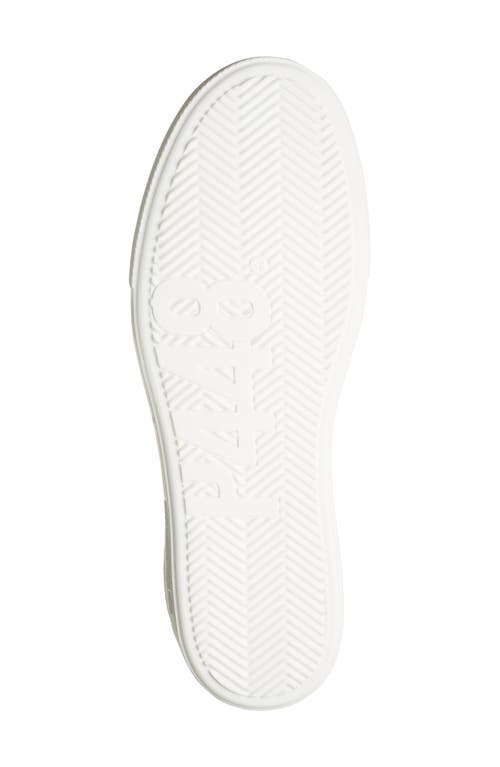 Shop P448 Thea Platform Sneaker In White/snow Leopard Print