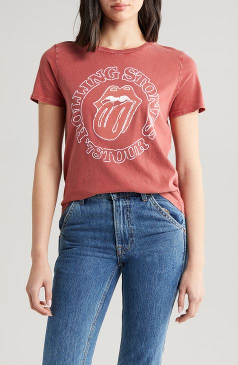 Rolling Stones '78 Tour Cotton Graphic T-Shirt