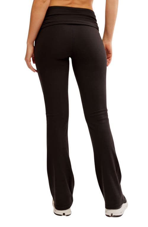 Shop Free People Aced It Flare Leggings In Black