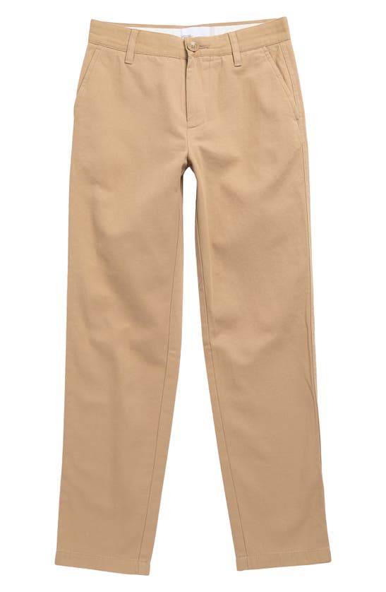 Nordstrom Rack Kids' Cotton Chino Pants In Tan Stock