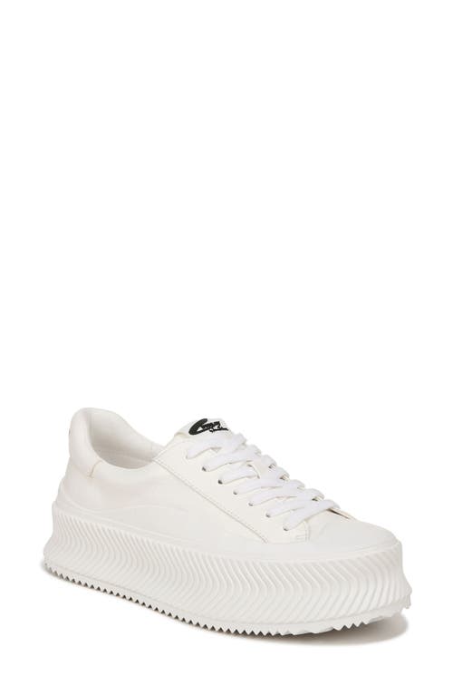 Tatum Platform Sneaker in White