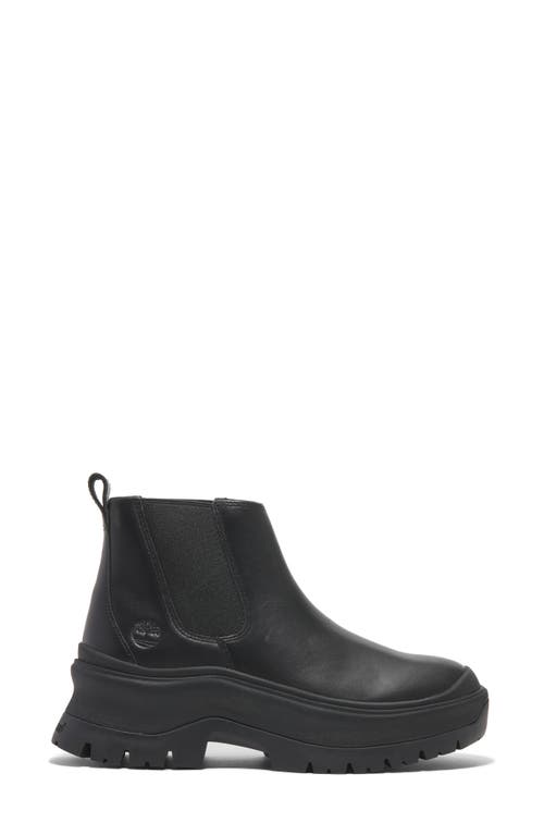 Timberland Roxie Lane Chelsea Boot In Black Full Grain