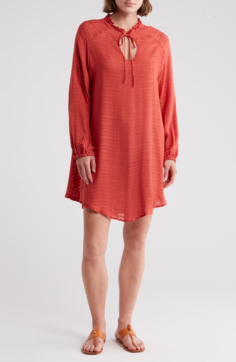 Long Sleeve Cover-Up Dress