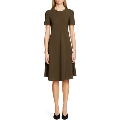 Rosetta Getty Bias T-Shirt Dress, Brown