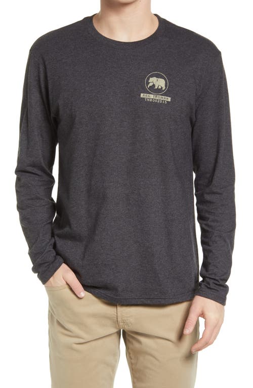 Registered Trademark Long Sleeve Graphic Tee in Charcoal