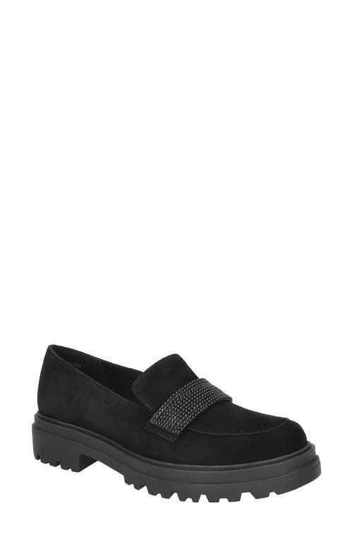 Bella Vita Paz Lug Loafer Suede Leather at Nordstrom