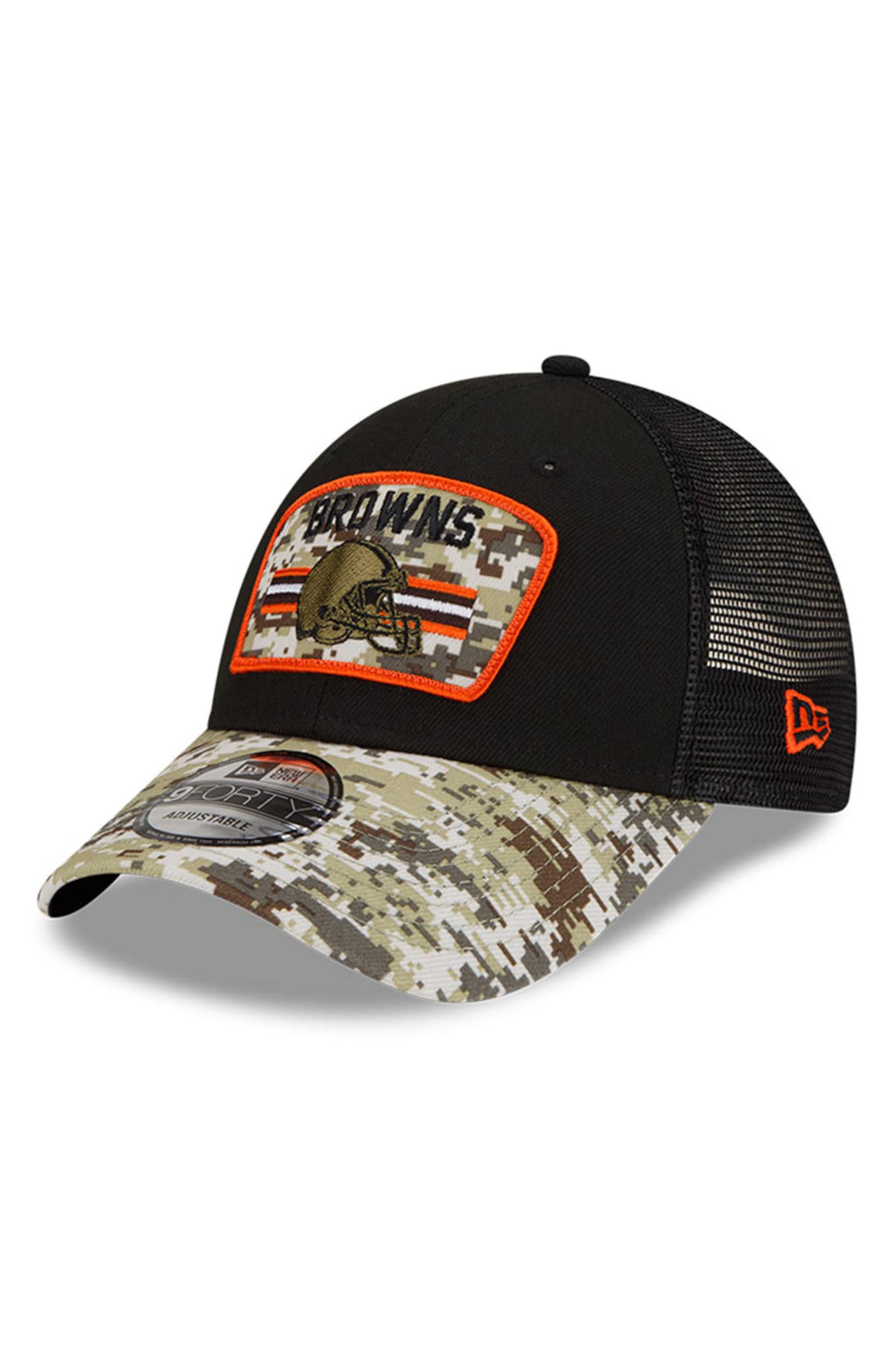 Black/Camo Cleveland Browns 2021 Salute 