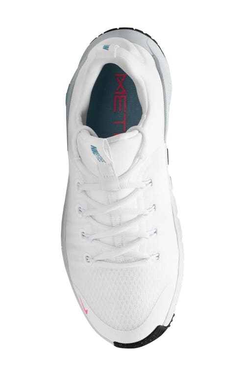 Shop Nike Free Metcon 6 Training Shoe In White/hot Punch/denim