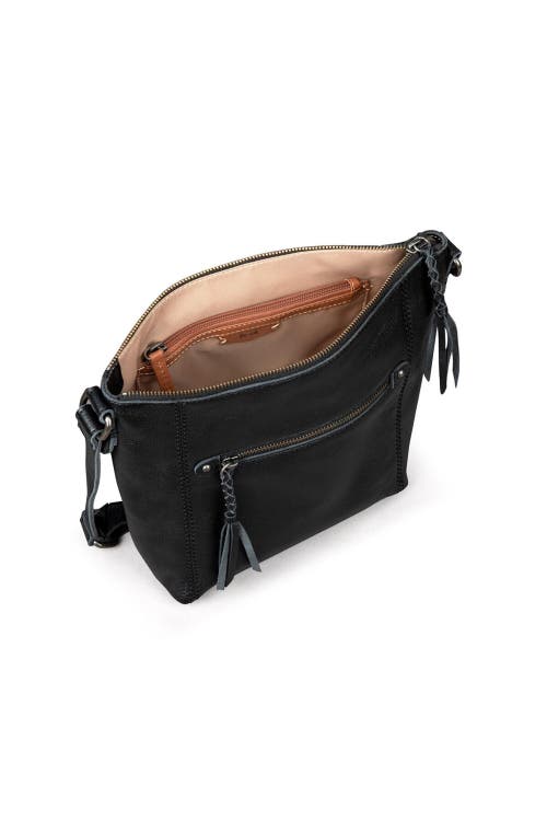 The Sak Ashland Leather Crossbody In Black