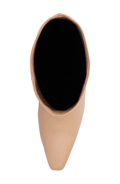 Torgeis Edeline Kitten Heel Tall Boot In Beige