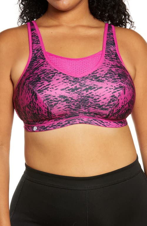 ZeroBound Women's Padded Sports Bras High Impact Racerback Workout Front Zip  Closure Wireless Support Plus Size Bra at  Women's Clothing store