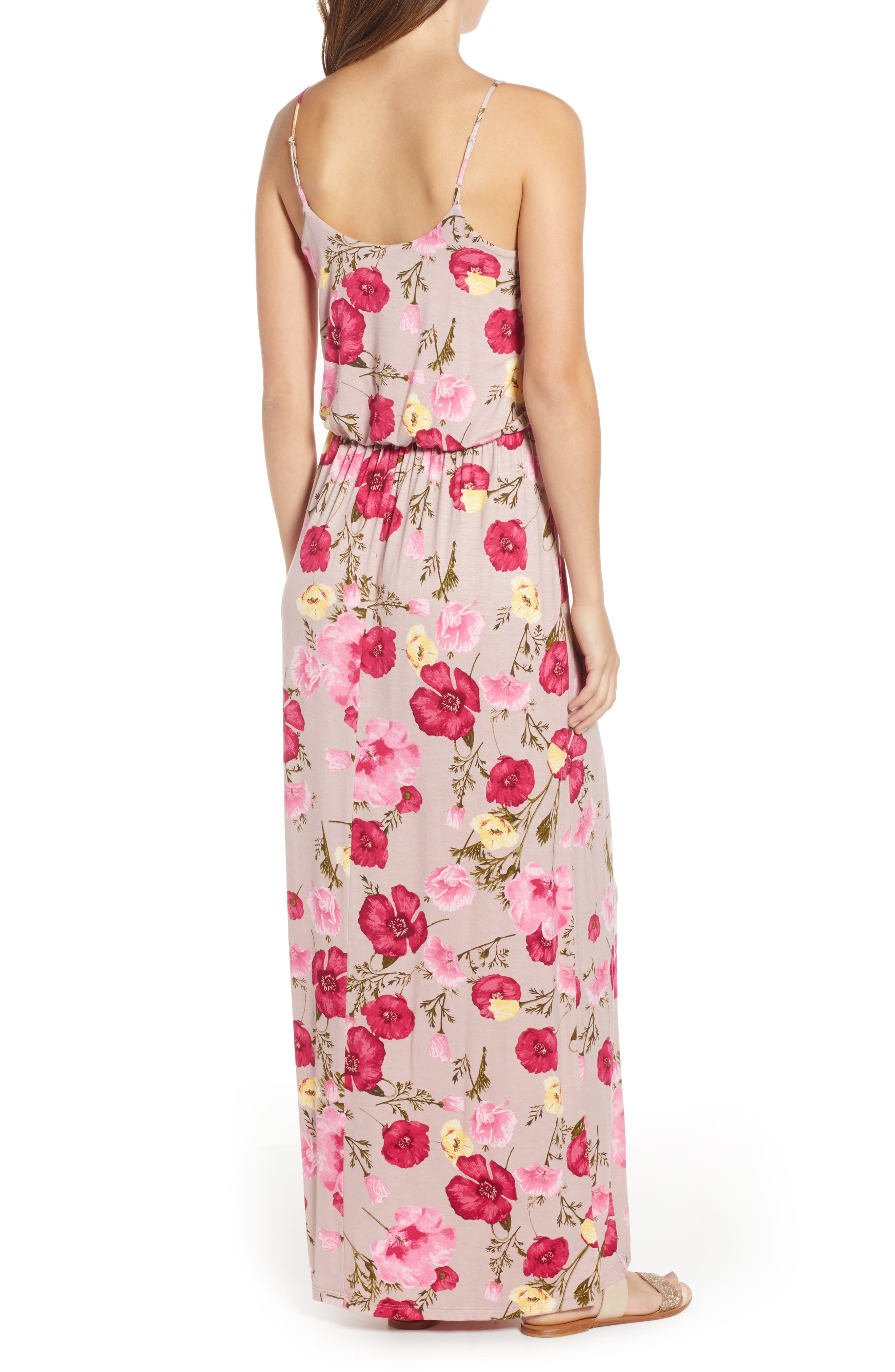 ALL IN FAVOR,
                            Knit Maxi Dress,
                            Alternate thumbnail 48, color,
                            698