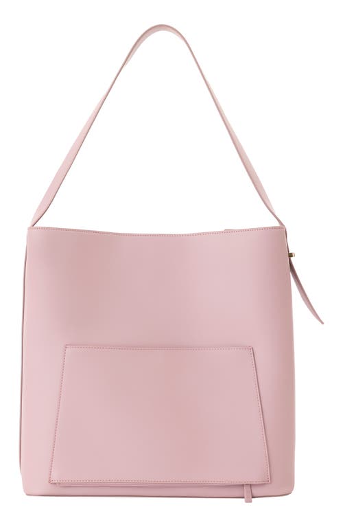 Beis Béis The Wicked Faux Leather Tote In Pink
