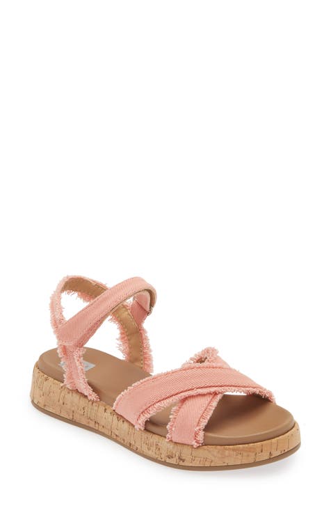 Kids' Sonders Frayed Sandal (Little Kid & Big Kid)