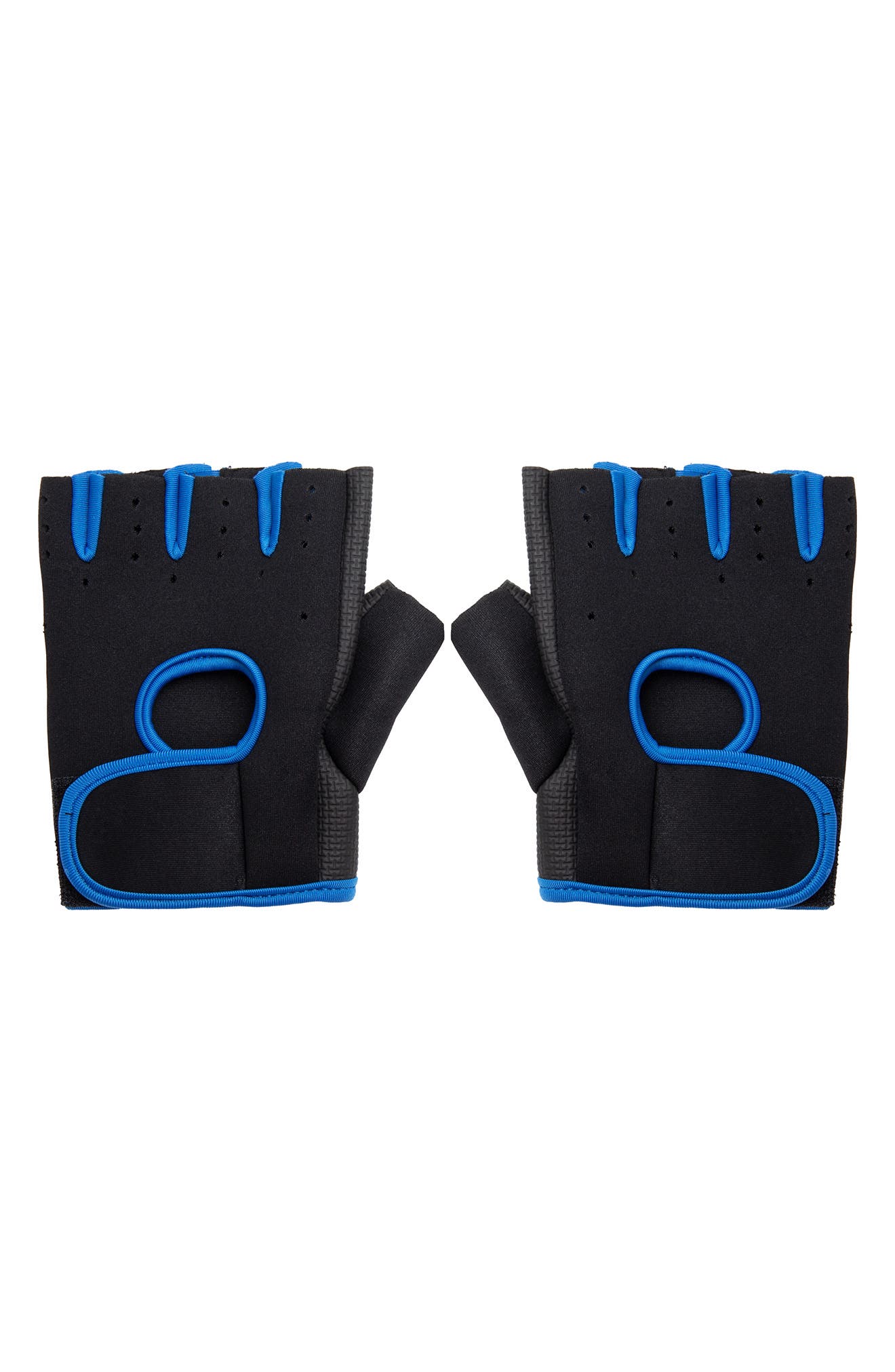 Mind Reader Fingerless Sport Gloves In Blue