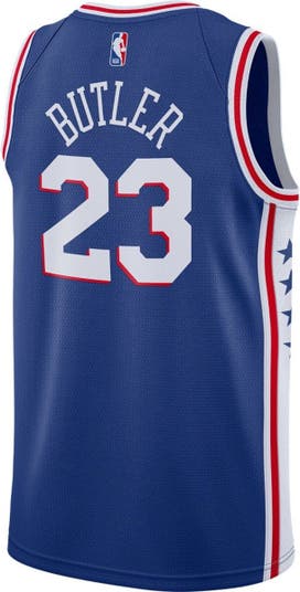 Men's Nike Jimmy Butler Royal Philadelphia 76ers Swingman Player Jersey-  Icon Edition