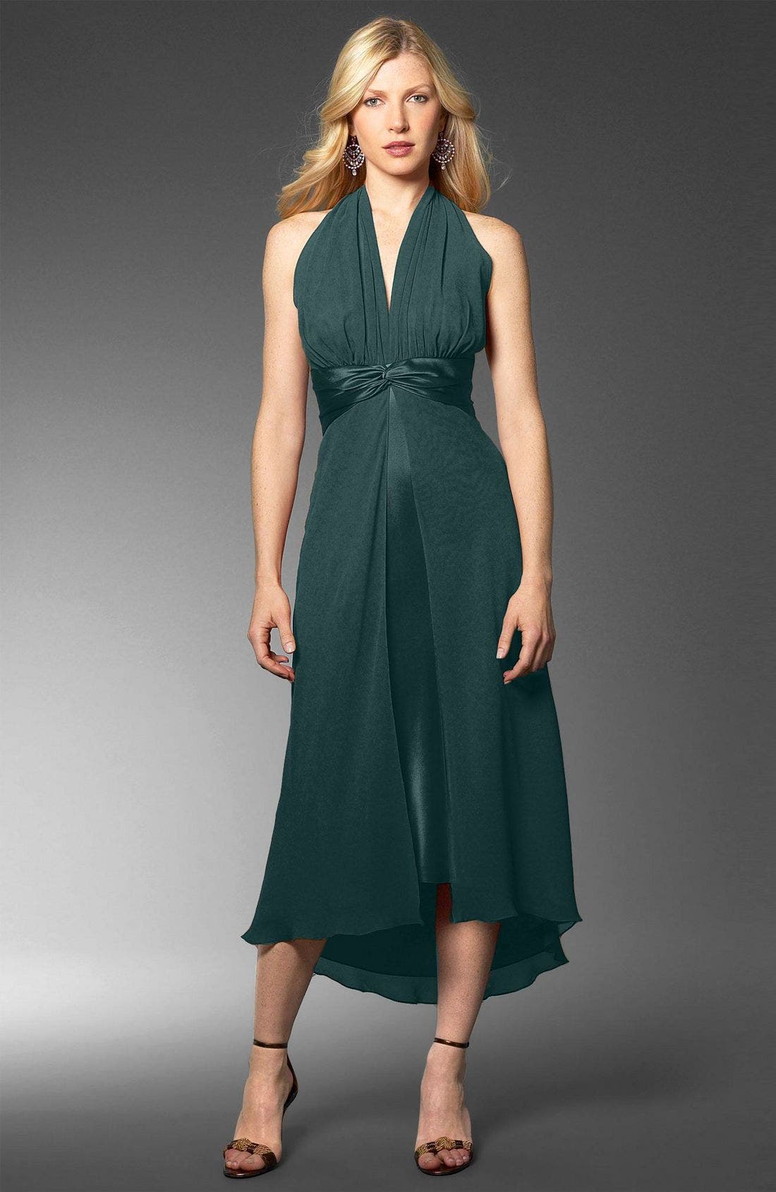 maggy london silk dress
