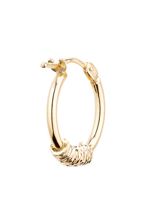 Bony Levy 14k Gold Disc Hoop Earrings In 14k Yellow Gold