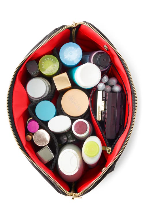 KUSSHI KUSSHI SIGNATURE LEATHER MAKEUP BAG 