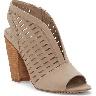 Vince Camuto Korsta Cutout Shield Sandal- Beige