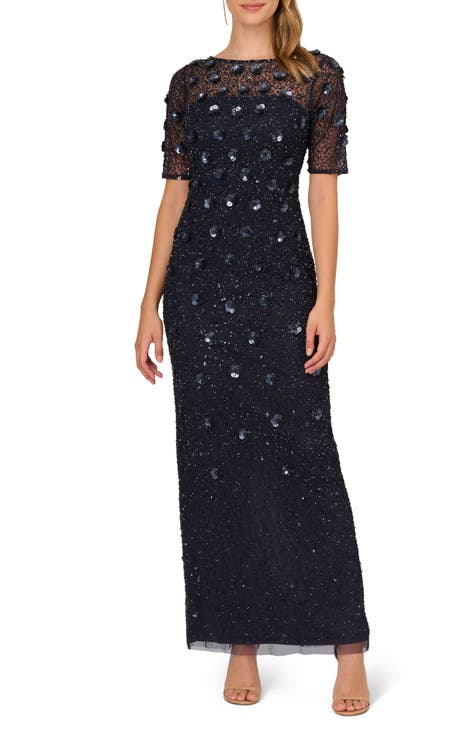 Beaded Evening Gown