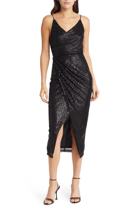 black sequin dresses | Nordstrom