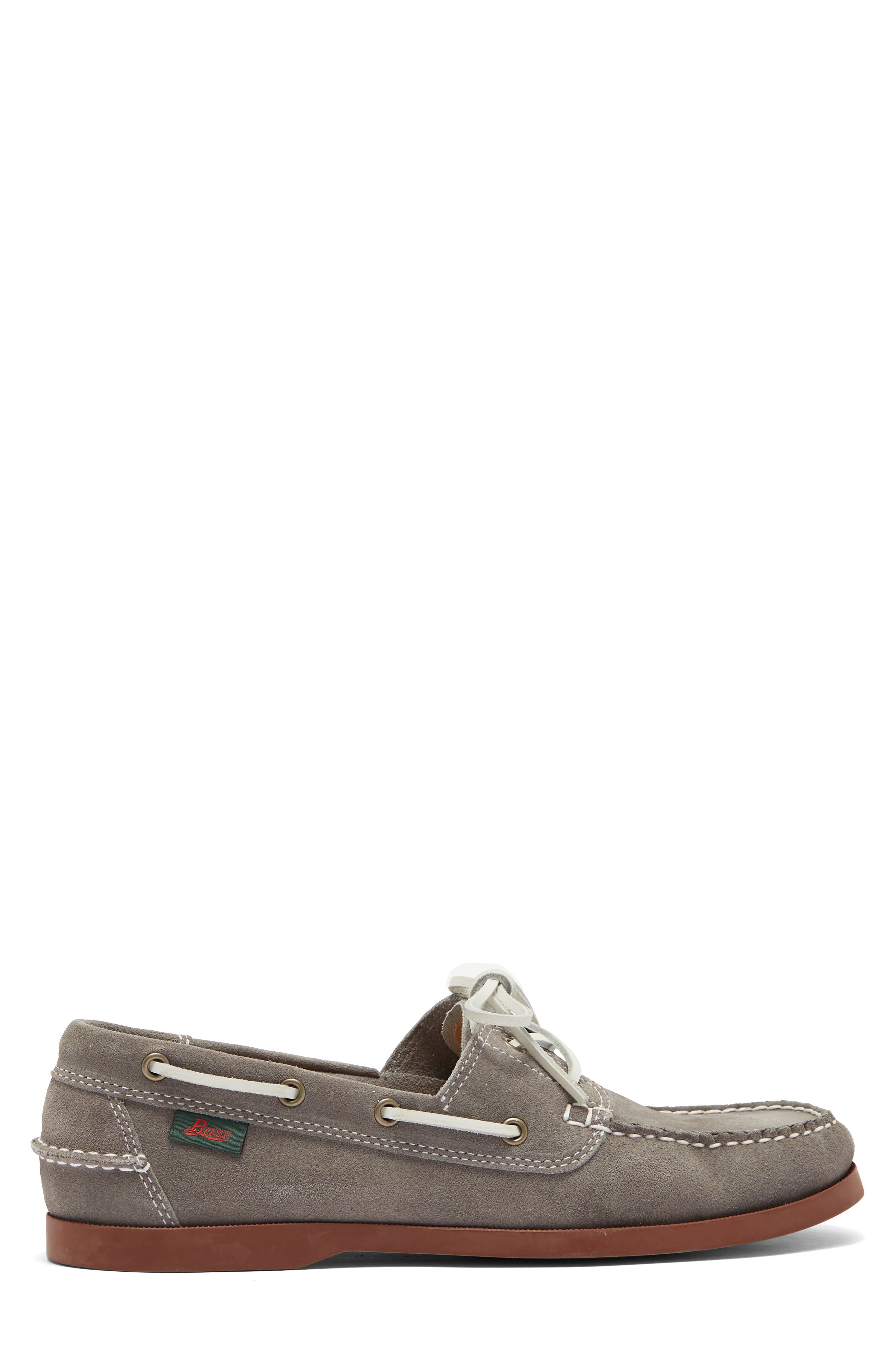 G.H.BASS Hampton Suede Boat Shoe (Men) Nordstromrack