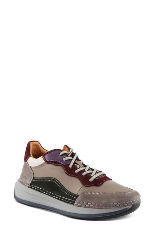 Shop Spring Step Booker Sneaker In Grey Multi