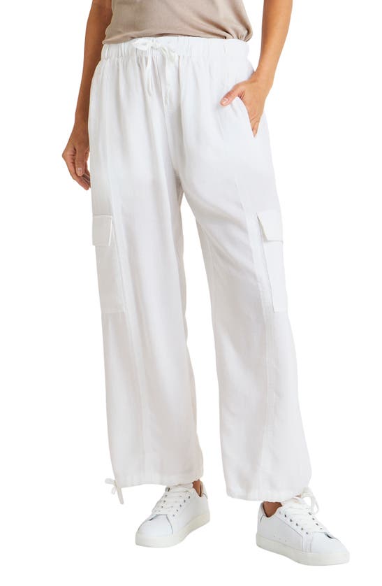 Shop Splendid Kamryn Cargo Pants In White