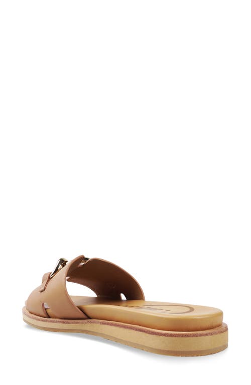 Shop Candies Candie's Zuri Slide Sandal In Nude/brown