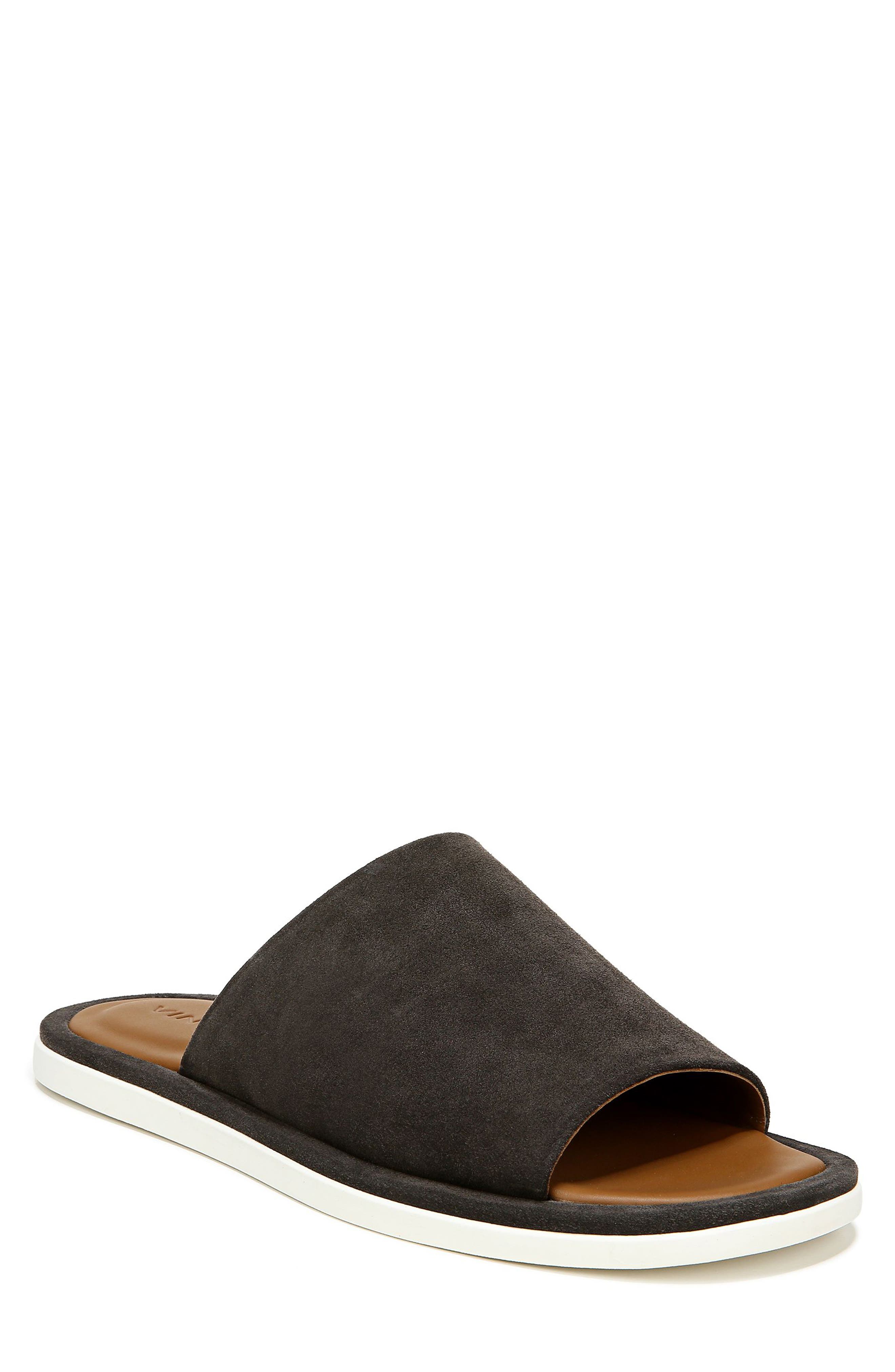 Vince | Devoe Leather Slide Sandal 