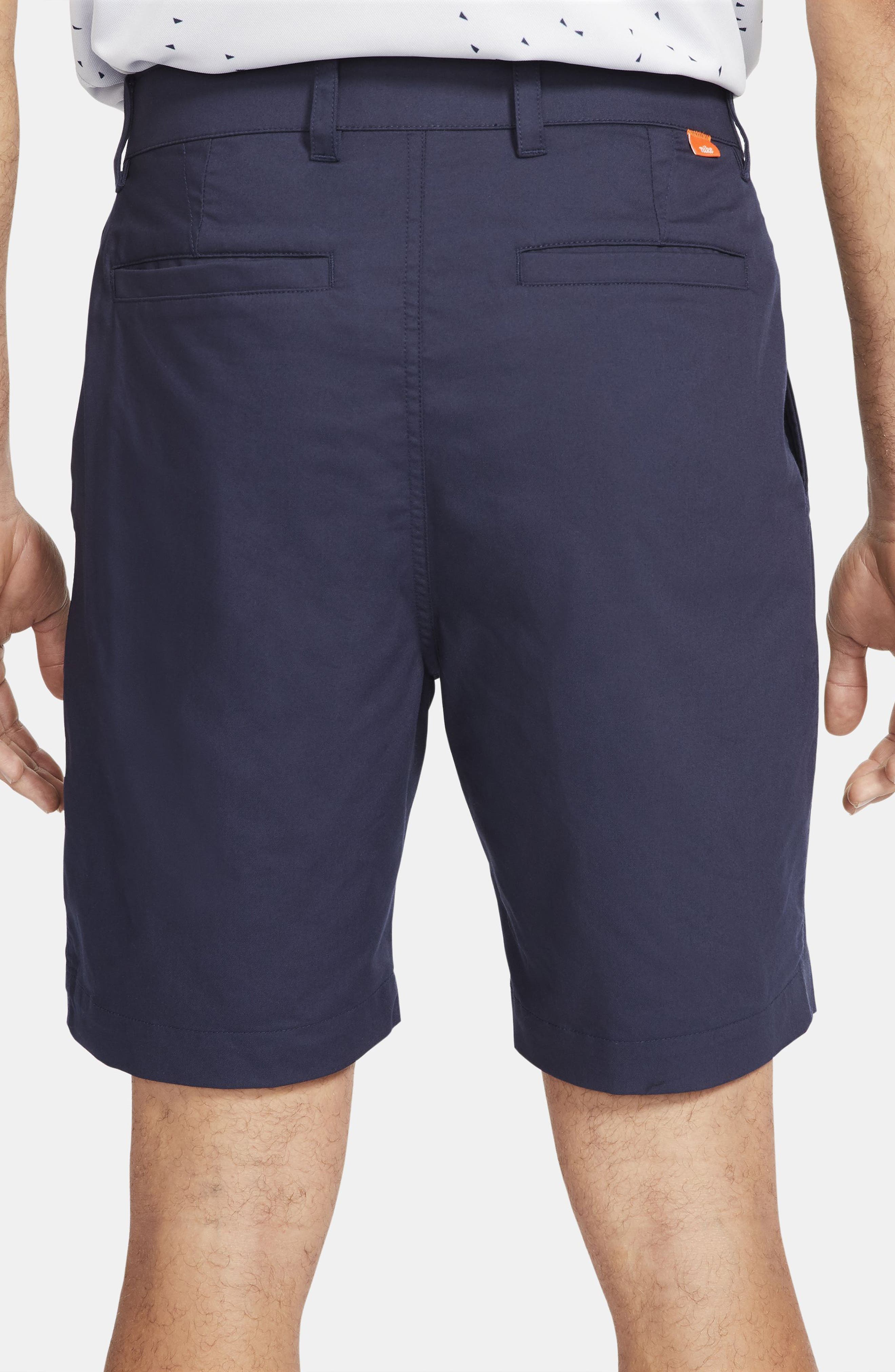 nike dri fit flat front shorts