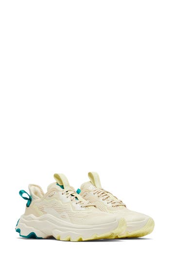 Sorel Kinetic Breakthru Day Lace In Bleached Ceramic/white