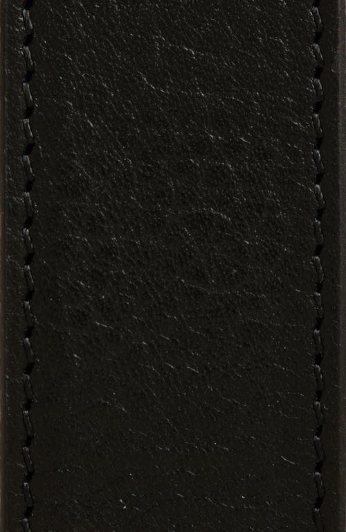 The Row Jin Leather Belt In Black Ang Bag