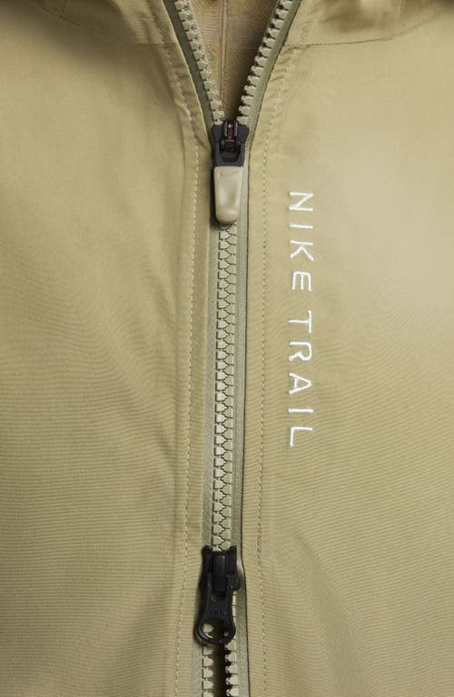Shop Nike Gore-tex® Infinium™ Packable Trail Running Jacket In Neutral Olive/sea Glass