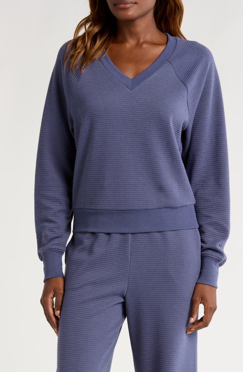 Shop Honeydew Intimates Honeydew Sundown Cotton Blend Sweatshirt In Nova