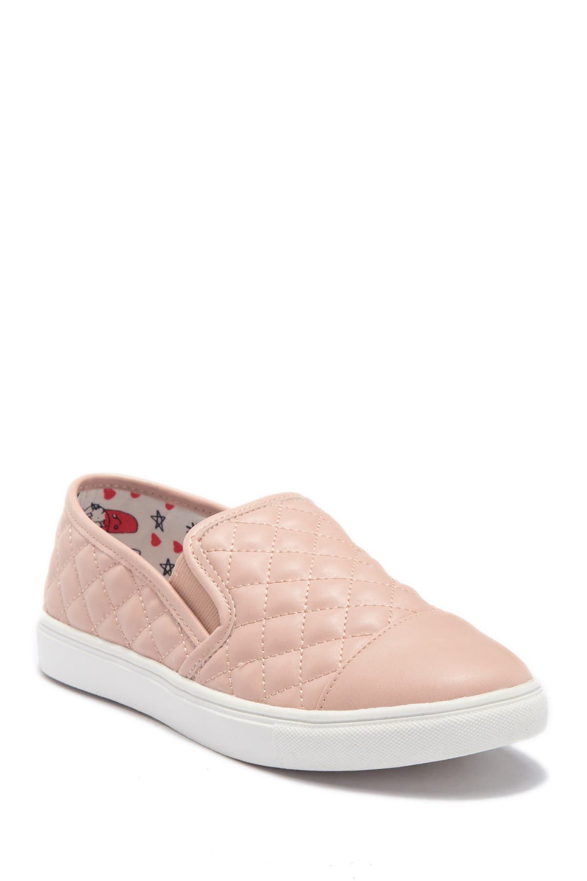 kids steve madden slip ons