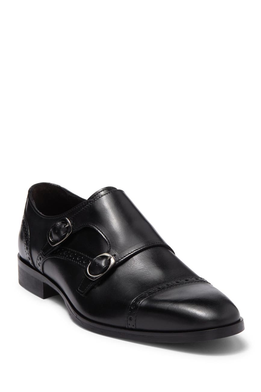 Bruno Magli Cicco Double Monk Strap Leather Loafer