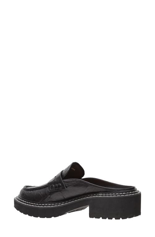 Lisa Vicky Pace Loafer Mule In Black