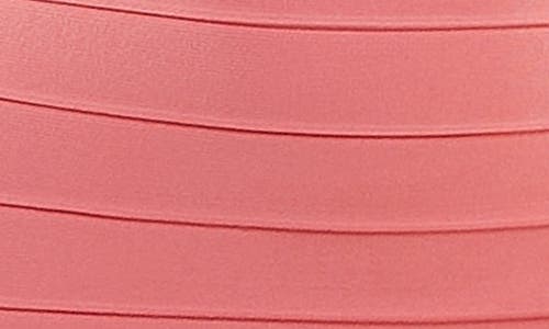 Bebe Bandage Body-con Dress In Coral