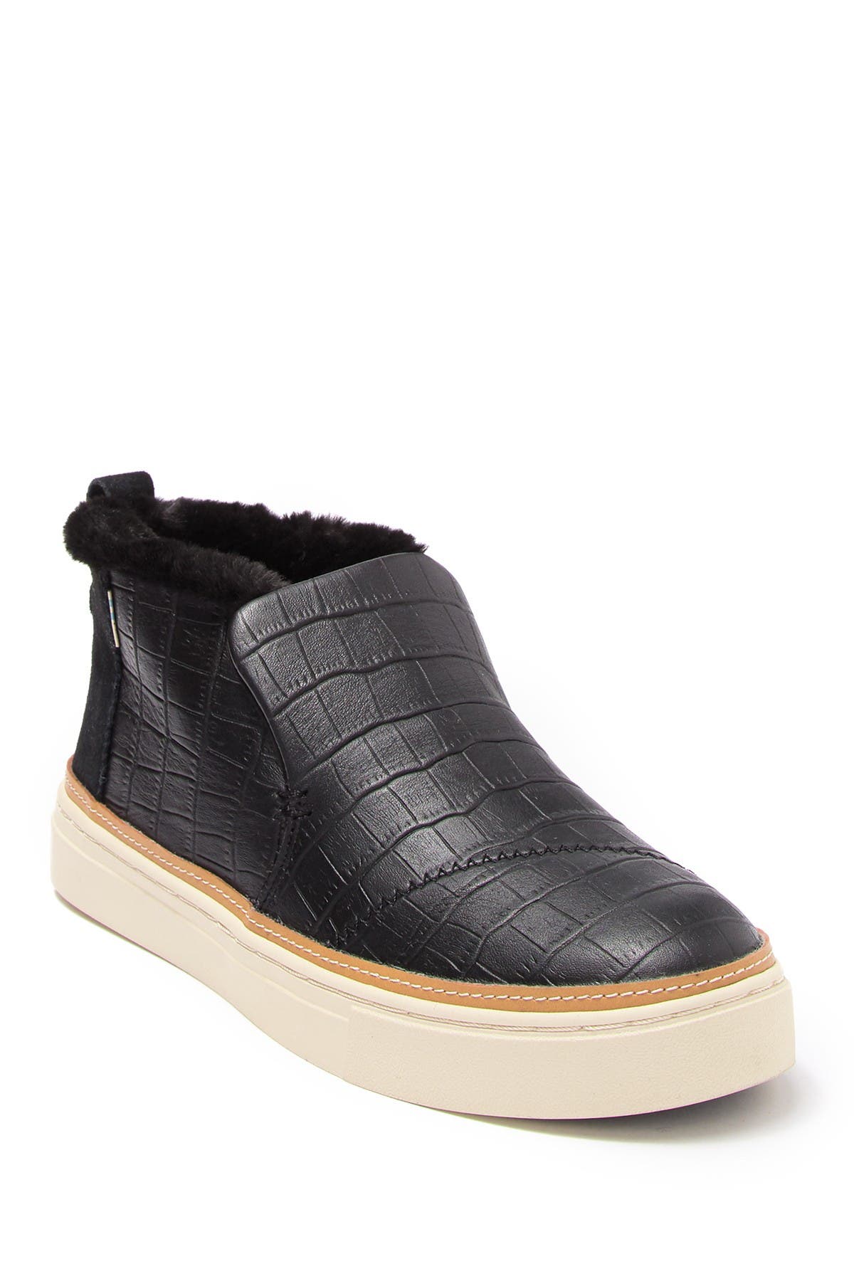 TOMS | Paxton Leather Croc Embossed 