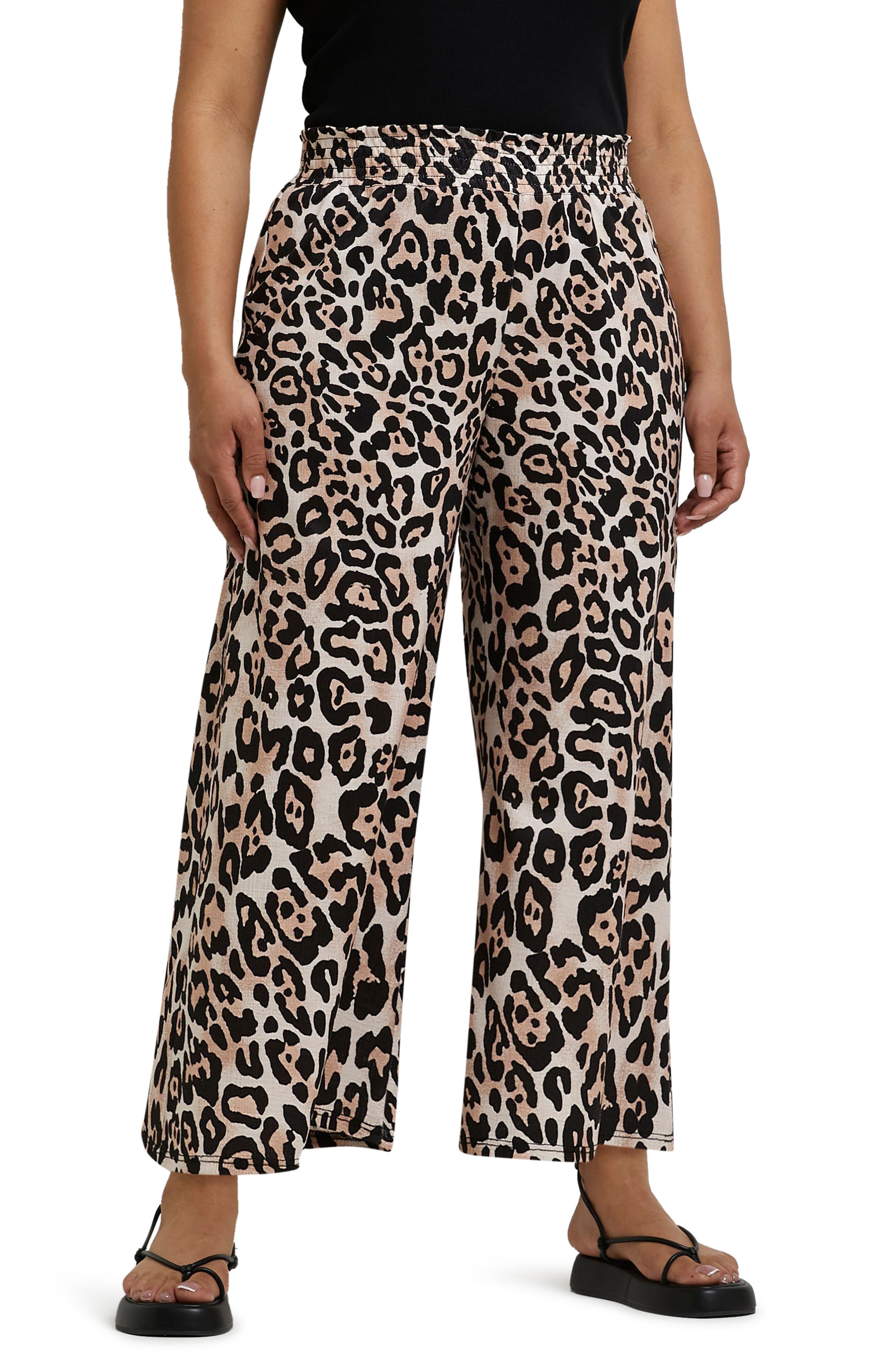 jaguar print pants