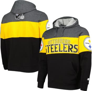 Starter Men's Pittsburgh Steelers Home Team Half-Zip Jacket