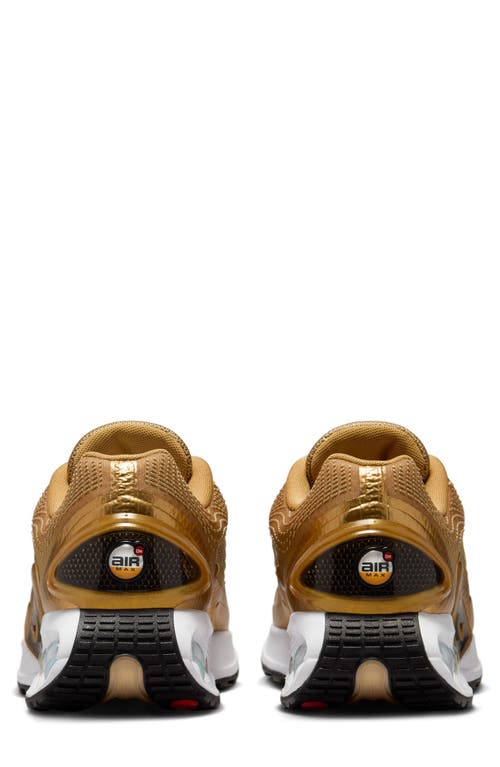 Shop Nike Air Max Dn Premium Sneaker In Metallic Gold/black/white