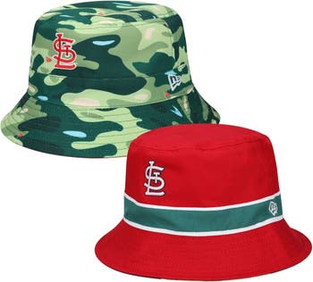 New Era Men's Red St. Louis Cardinals Reverse Bucket Hat - Red