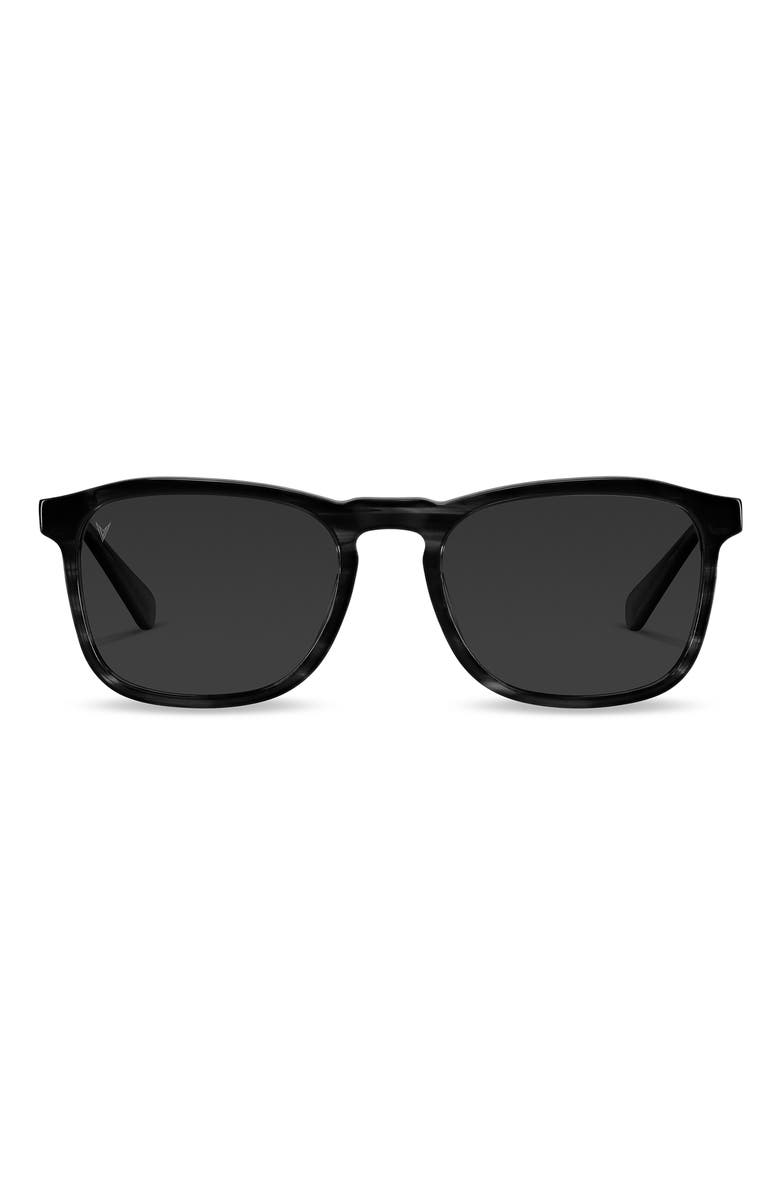 Vincero Midway 55mm Polarized Square Sunglasses Nordstrom