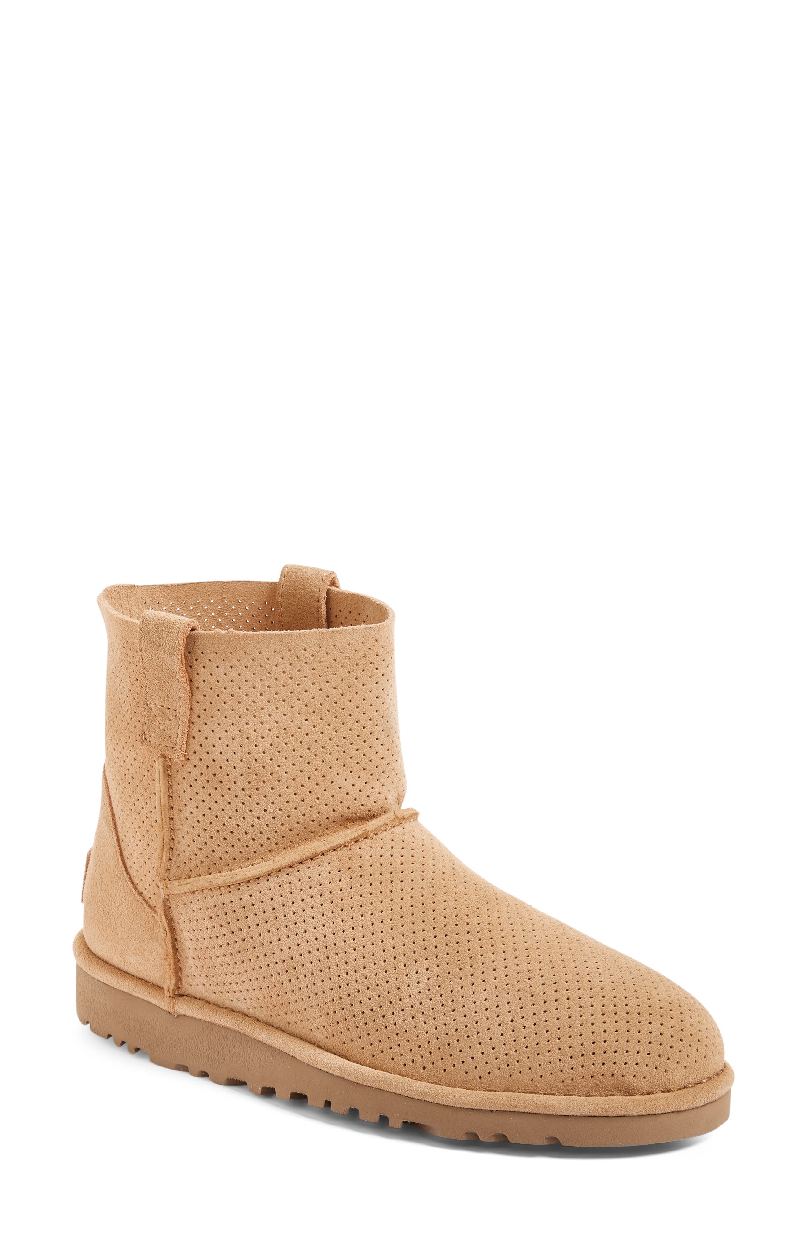 ugg classic unlined mini bootie