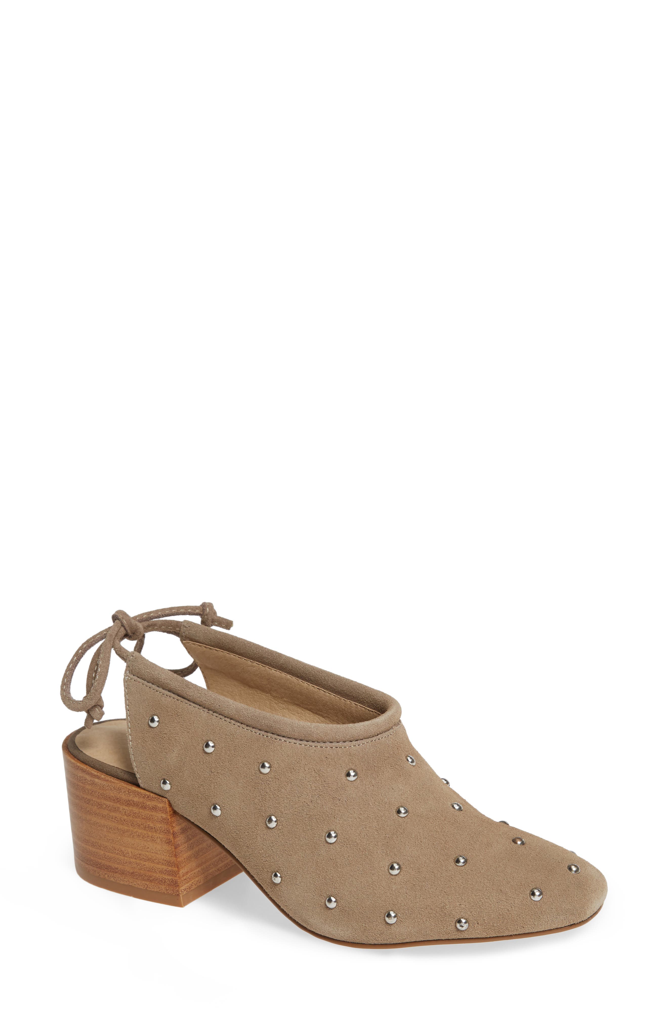 Sbicca Janette Block Heel Pump, Grey