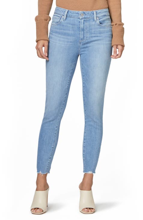 AVEC LES FILLES - High-Waisted Sailor Skinny Jeans