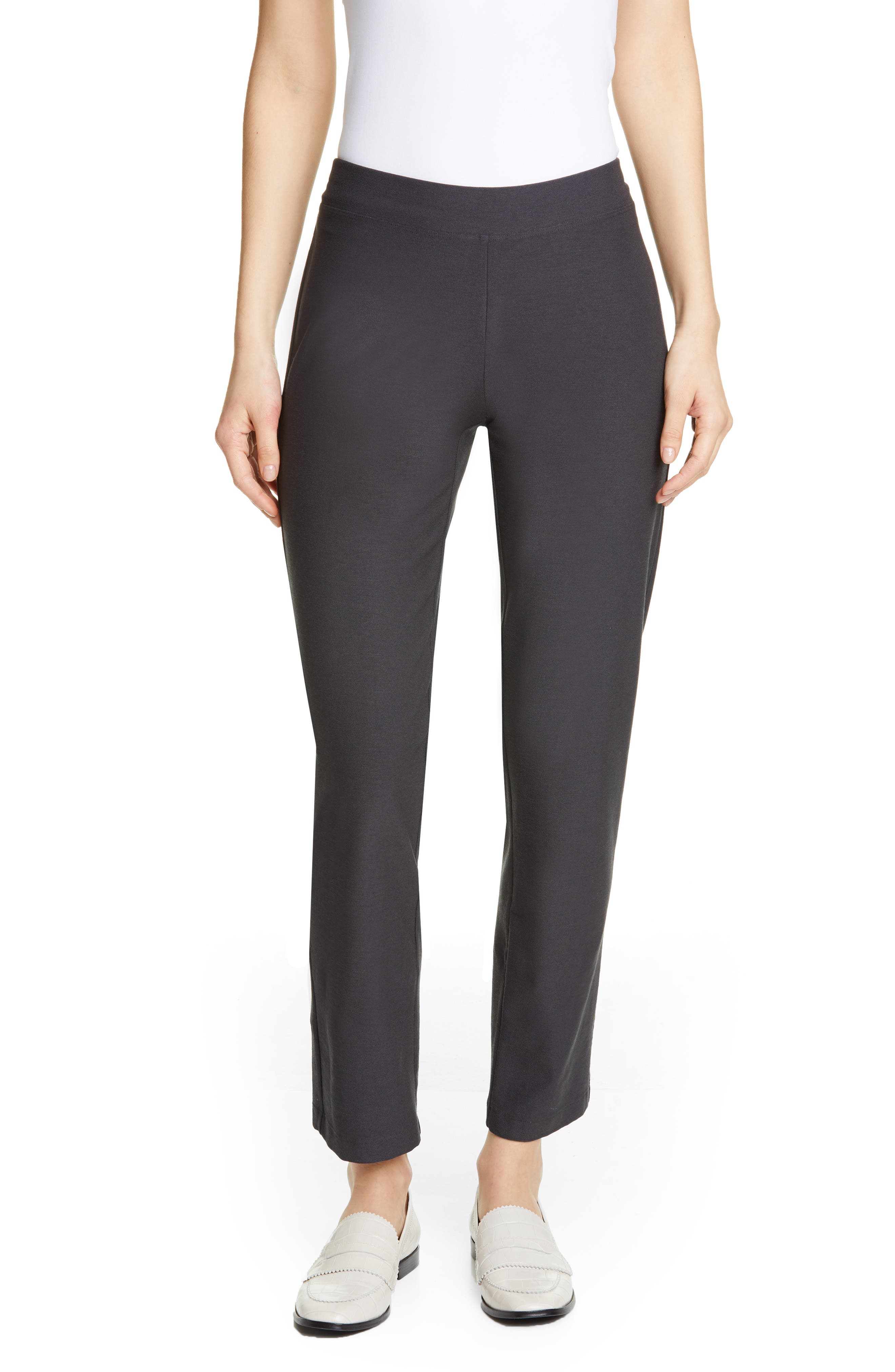 Women's Eileen Fisher Stretch Crepe Slim Ankle Pants Women's Eileen Fisher Stretch Crepe Slim Ankle Pants